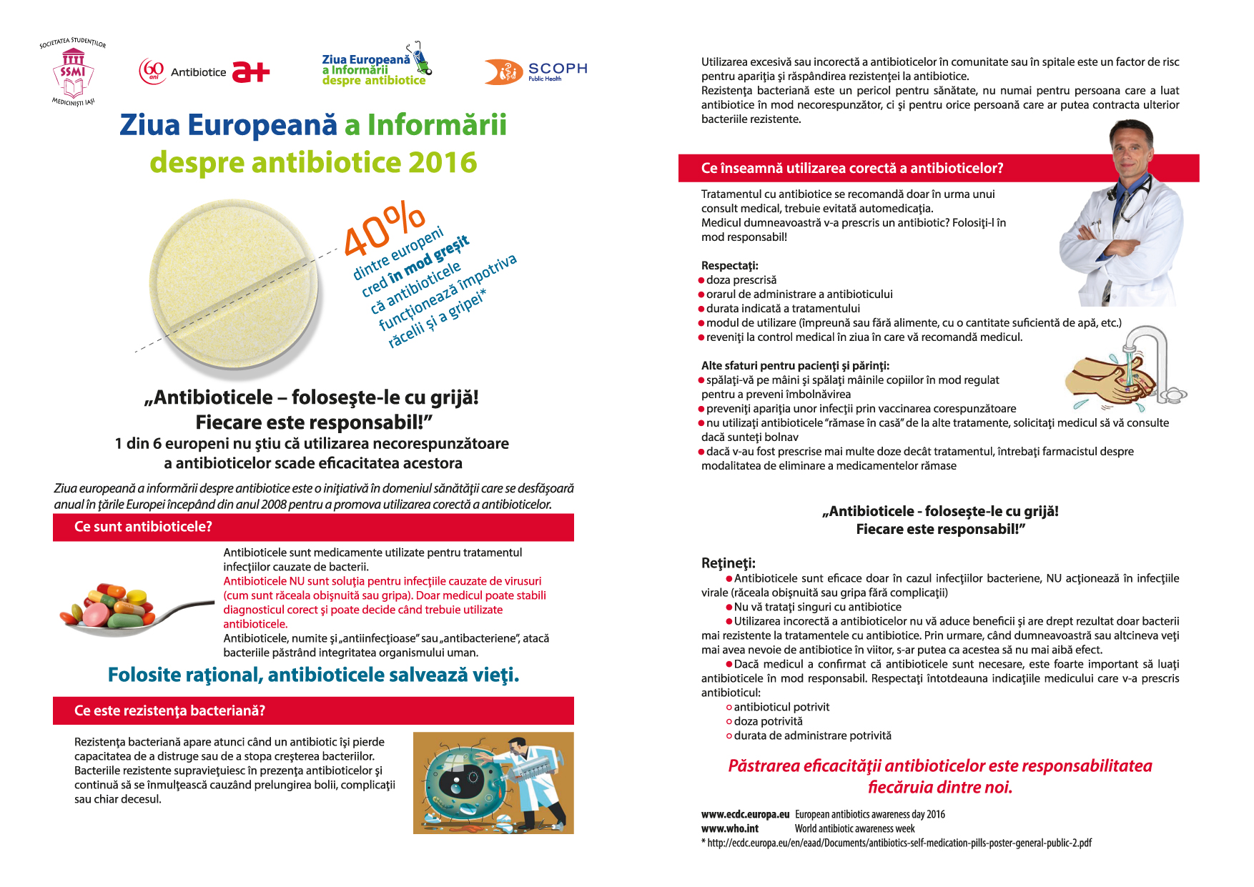 18.11 Ziua EU Info Antibiotice 2016 - leaflet