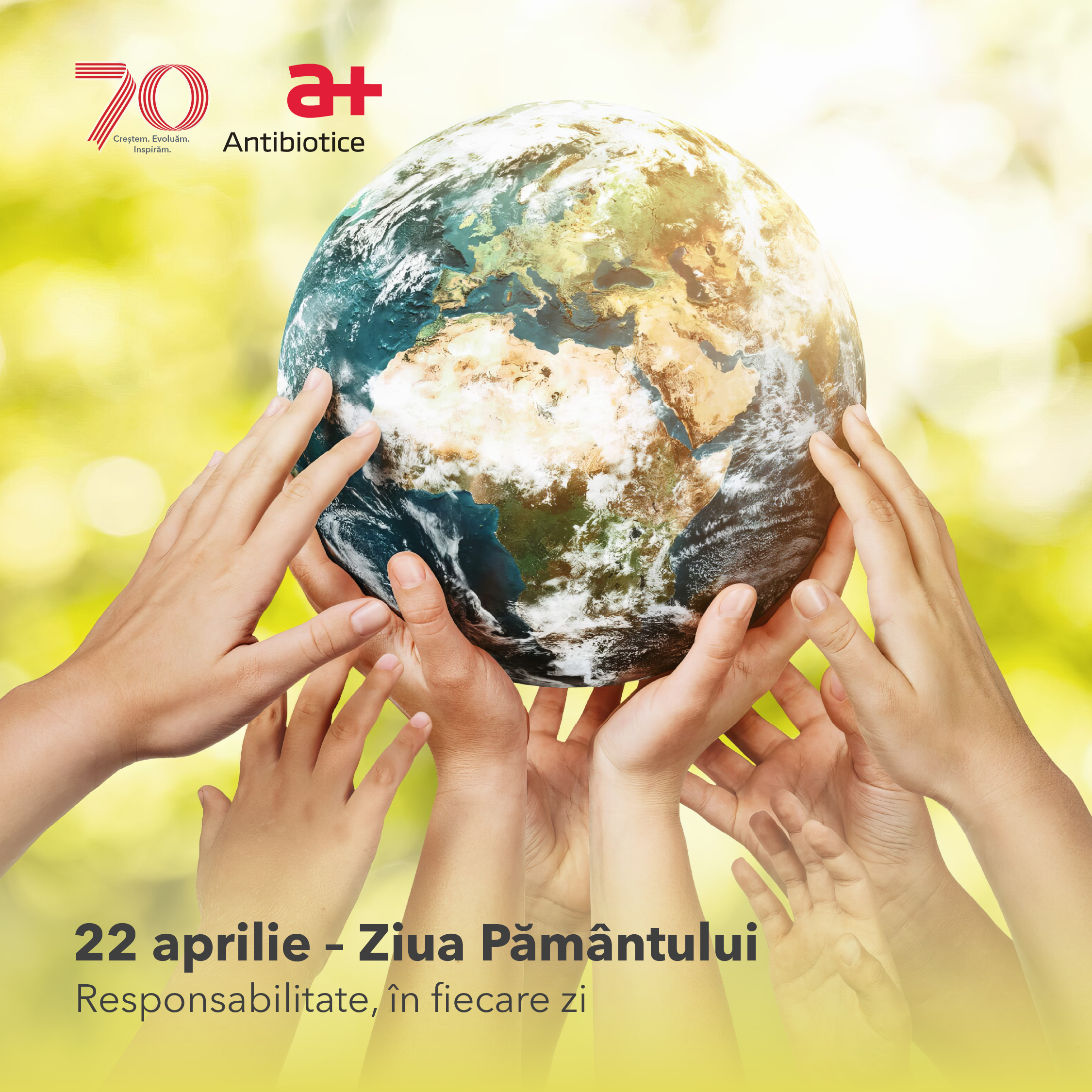 Ziua Pământului la Antibiotice Iași